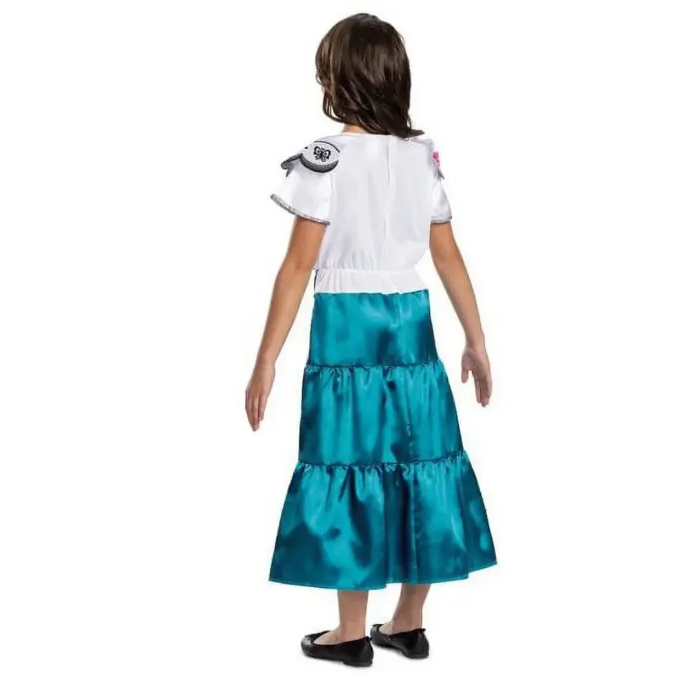 DISNEY Encanto Mirabel Girls Dress Up Costume Size 7 8 Medium